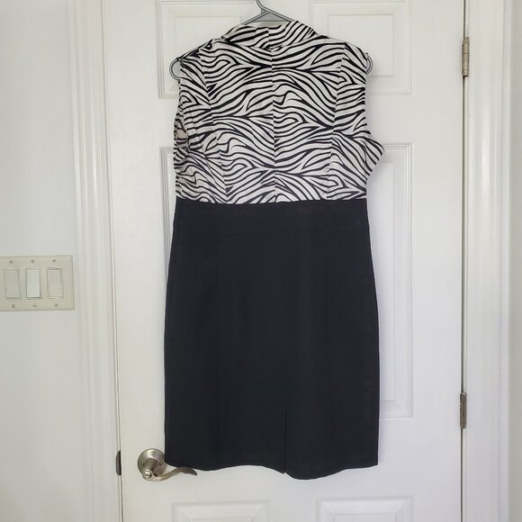 E. Mary Two-Tone Cocktail Dress – Size XL - Picture 5 of 5